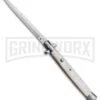 SKM 13" Italian Stiletto White Pearlex Automatic Knife - Bayonet -Kershaw Sale Store 13 white pearlex bayo large