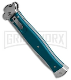 AGA Campolin Zero Italian Leverlock Auto Knife Blue Aluminum - Satin Bayonet 4 AGA Campolin Zero Italian Leverlock Auto Knife Blue Aluminum - Satin Bayonet -Kershaw Sale Store AGA Campolin Zero Italian Leverlock Auto Knife Blue Aluminum 4in Satin Bayo BHQ 210937 td spine gx large