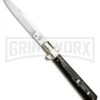 AGA Campolin 11" Frosolone Brazilian Horn Stiletto Automatic Knife - Bayonet 9 AGA Campolin 11" Frosolone Brazilian Horn Stiletto Automatic Knife - Bayonet -Kershaw Sale Store AGA Frosolone Brazilian Nickel 11in Bayo BP 29291 jr large