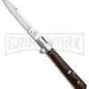AGA Campolin 11" Frosolone Cocobolo Stiletto Automatic Knife - Bayonet -Kershaw Sale Store AGA Frosolone Cocobolo Nickel 11in Bayo BP 29292 jr large