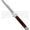 AKC X-Treme 11" Shadow Snakewood Bolster Release Automatic Knife - Bayonet SW