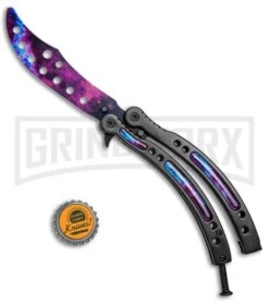 Andux CS Stardust/Black Balisong Butterfly Trainer - Stardust Holes 7 Andux CS Stardust/Black Balisong Butterfly Trainer - Stardust Holes -Kershaw Sale Store Andux C S Stardust Black Balisong Butterfly Trainer Stardust Holes AB000934 BP 24580 jr bottlecap large