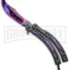 Andux CS Stardust/Black Balisong Butterfly Trainer - Stardust Plain 8 Andux CS Stardust/Black Balisong Butterfly Trainer - Stardust Plain -Kershaw Sale Store Andux C S Stardust Black Balisong Butterfly Trainer Stardust Plain A0002823 BP 24574 jr large