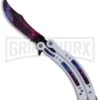 Andux CS Balisong White Butterfly Knife W/ Stardust Inlays - Bowie Stardust -Kershaw Sale Store Andux CS Balisong White Butterfly Stardust Inlays Bowie Stardust GX 32298 er large