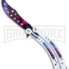 Andux CS White/Stardust Balisong Butterfly Trainer - Stardust Holes -Kershaw Sale Store Andux CS White Stardust trainer stardust holes BP 24583 er large 1