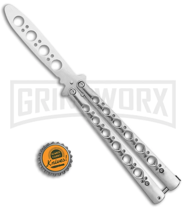 Skeletrainer Silver Butterfly Trainer (4" Silver) 4 Skeletrainer Silver Butterfly Trainer (4" Silver) - Image 4