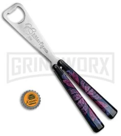 BB Barfly Psychedelic Flowers Bottle Opener Butterfly Trainer 5 BB Barfly Psychedelic Flowers Bottle Opener Butterfly Trainer -Kershaw Sale Store BB Barfly Bottle Opener Butterfly Trainer Psychedelic Flowers BHQ 83039 jr bottlecap large