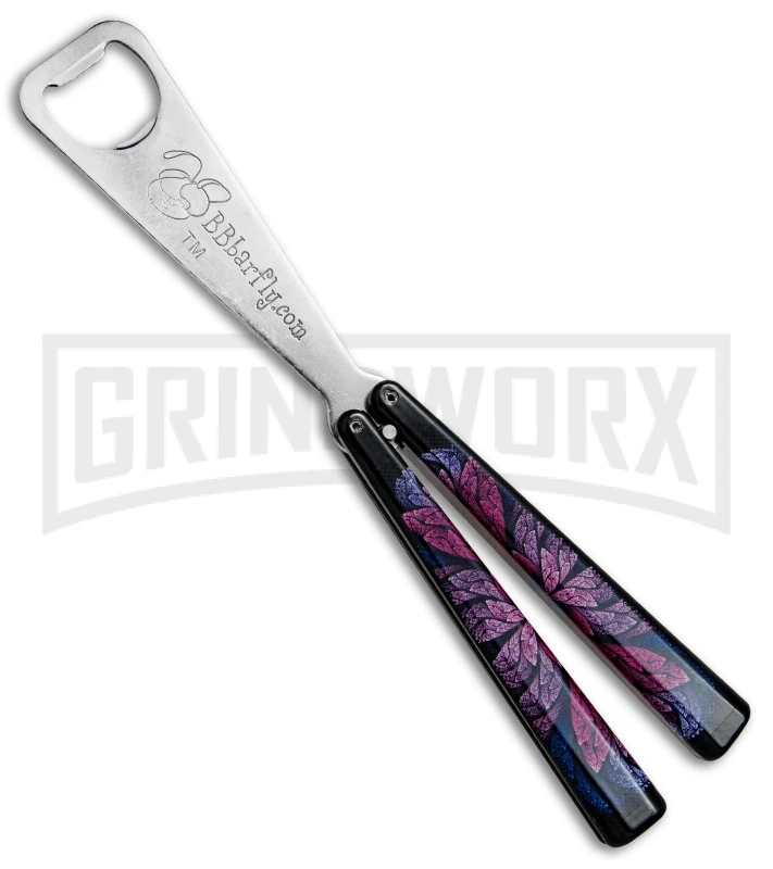 BB Barfly Psychedelic Flowers Bottle Opener Butterfly Trainer 1 BB Barfly Psychedelic Flowers Bottle Opener Butterfly Trainer