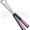 BB Barfly Wild American Flag Bottle Opener Butterfly Trainer 4TH18 -Kershaw Sale Store BB Barfly Bottle Opener Butterfly Trainer Wild American Flag BHQ 83042 jr large