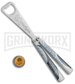 BB Barfly Ying Yang Maze Bottle Opener Butterfly Trainer -Kershaw Sale Store BB Barfly Bottle Opener Butterfly Trainer Ying Yang Maze BHQ 83037 jr bottlecap large