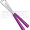 BB Barfly Purple Bottle Opener Butterfly Trainer -Kershaw Sale Store BB Barfly Purple Bottle Opener Butterfly Trainer BHQ 131883 jr large 1