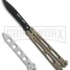 Bear OPS Bear Song IV Light Sand Balisong Butterfly Knife W/Trainer - Black 8 Bear OPS Bear Song IV Light Sand Balisong Butterfly Knife W/Trainer - Black -Kershaw Sale Store Bear Ops Bear Song IV Light Sand trainer black BHQ 78831 er large