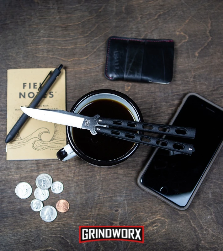 Bear & Son 114BL & 114BLTR Blue Butterfly Knife 2-Pack 11 Bear & Son 114BL & 114BLTR Blue Butterfly Knife 2-Pack - Image 11