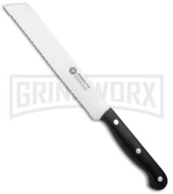 Boker Arbolito 03BA8408 8" Bread Knife Fixed Blade - Satin Serrated