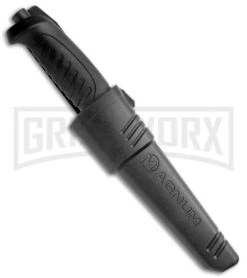 Boker Magnum Knivgar Black Polymer Fixed Blade Knife - Satin Plain 6 Boker Magnum Knivgar Black Polymer Fixed Blade Knife - Satin Plain -Kershaw Sale Store Boker Magnum Knivgar Hunting Black Synthetic 02MB010 BHQ 118414 jr sheath large