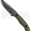 Boker Magnum Lil Friend OD Green G-10 Fixed Blade Knife - Black SW -Kershaw Sale Store Boker Magnum Lil Friend Drop BHQ 80830 er large