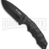 Boker Magnum Nightshade Black G-10 Fixed Blade Knife - Black Plain -Kershaw Sale Store Boker Magnum Nightshade Black 02SC155 BHQ 49554 jr large