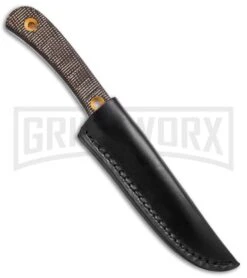 Boker Plus Bark Beetle Brown Micarta Fixed Blade Knife (Satin Plain) -Kershaw Sale Store Boker Plus Bark Beetle BHQ 136264 td sheath large
