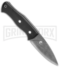 Boker Plus Farkas Bushcraft Black G-10 Fixed Blade Knife - Stonewash Plain -Kershaw Sale Store Boker Plus Farkas Black G 10 Black SW BOP02BO065 BHQ 95270 jr spine large