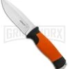 Boker Plus 02BO014 Outdoorsman Fixed Blade Knife Orange - Satin Plain