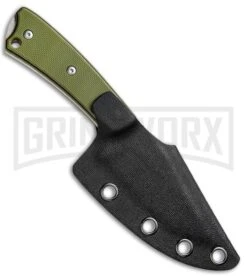 Boker Plus OD Green G-10 Piranha Fixed Blade Knife - Stonewash Plain 5 Boker Plus OD Green G-10 Piranha Fixed Blade Knife - Stonewash Plain -Kershaw Sale Store Boker Plus Piranha OD Green SW 02BO005 BHQ 49517 jr sheath large