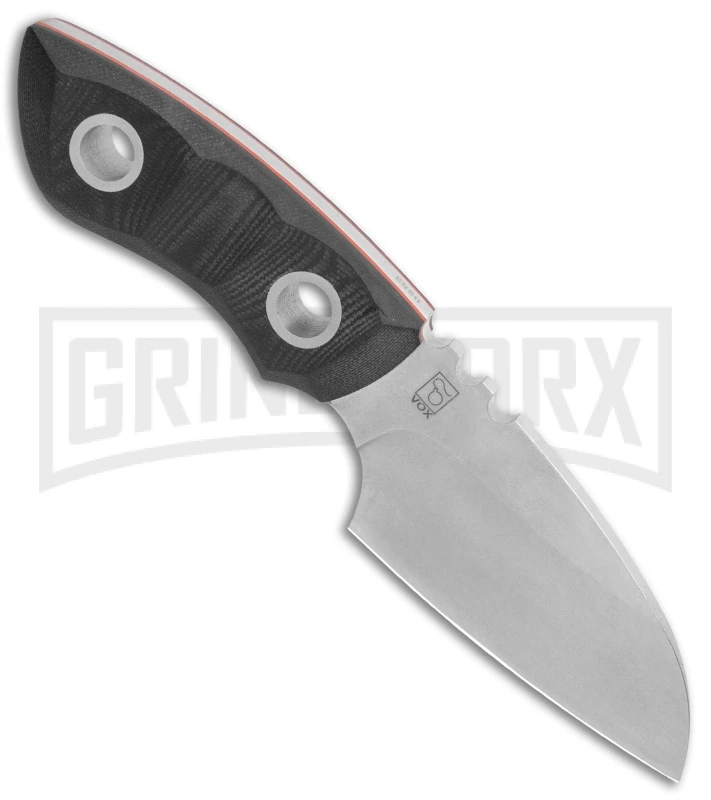 Boker Plus Voxnaes PryMate Pro Black Micarta Fixed Blade Knife (2.95" Satin) 2 Boker Plus Voxnaes PryMate Pro Black Micarta Fixed Blade Knife (2.95" Satin) - Image 2