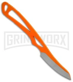 Buck Knives Buck PakLite Caper Fixed Blade Knife - Orange Plain -Kershaw Sale Store Buck PakLite Caper Orange BU135ORS BHQ 41193 jr spine large