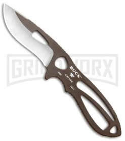Buck Knives Buck PakLite Field Master Kit Brown Fixed Blade/Guthook - Brown/Satin -Kershaw Sale Store Buck PakLite Field Master Guthook Brown 0141BRSVP BHQ 106683 jr skinner large