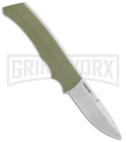 CIVIVI M2 Backup OD Green G10 Fixed Blade Knife Drop Point Satin S/E W/Sheath -Kershaw Sale Store CIVIVI M2 BAckup OD Green G 10 Satin C2016B BHQ 116963 jr spine large