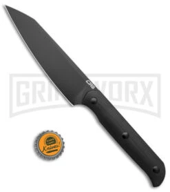 CJRB Silax Black G-10 Fixed Blade Knife - Black Plain -Kershaw Sale Store CJRB Silax Fixed Blade Black G 10 Black BHQ 144915 jr bottlecap large