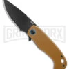 CRKT P.S.D. II Tan G-10 Asssited Opening Liner Lock Knife - Black Plain -Kershaw Sale Store CRKT P.S.D. II Asssited Opening Liner Lock Knife Black BHQ 188814 kc large
