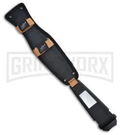 Camillus Inuit Brown Fixed Blade Knife - Black Serr -Kershaw Sale Store Camillus Inuit brown black BHQ 43019 er side large