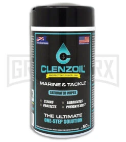 Clenzoil Marine/Tackle Saturated Wipes (50 Count)