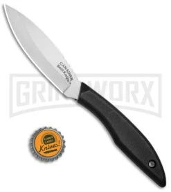 Cold Steel Canadian Belt Fixed Blade Knife - Satin Plain -Kershaw Sale Store Cold Steel Canadian Belt Knife Satin BHQ 18517 jr bottlecap 2 large