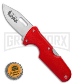 Cold Steel Click-N-Cut Exchangeable Black ABS Blade Knife - Stonewash Plain -Kershaw Sale Store Cold Steel Click N Cut Slock Master Skinner Knife Red BDS 2.5 Satin 40AT BHQ 121229 LS Bottlecap large