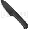 Cold Steel Black Drop Forged Hunter Fixed Blade Knife - Black Plain -Kershaw Sale Store Cold Steel Drop Forged Hunter Black 36MA BHQ 52027 jr 2 large