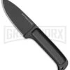 Cold Steel Drop Forged Hunter Black 52100 Steel Fixed Blade Knife - Black Plain -Kershaw Sale Store Cold Steel Drop Forged Hunter Black BHQ 96741 jr large