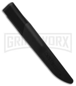 Cold Steel Finn Bear Black Polymer Fixed Blade Knife 20PC - Satin Plain -Kershaw Sale Store Cold Steel Finn Bear FBK 4in Satin BHQ 16147 td sheath large