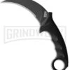 Cold Steel Karambit Steel Tiger Black Fixed Blade Knife - Black Plain -Kershaw Sale Store Cold Steel Karambit Steel Tiger Fixed Blade Black Black BHQ 175064 jr large