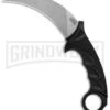 Cold Steel Black Karambit Steel Tiger Fixed Blade Knife - Stonewash Plain -Kershaw Sale Store Cold Steel Karambit Steel Tiger SW 49KST BHQ 6868 jr 2 large