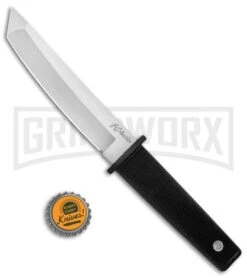Cold Steel Kobun Fixed Blade Knife - Satin Plain 7 Cold Steel Kobun Fixed Blade Knife - Satin Plain -Kershaw Sale Store Cold Steel Kobun Tanto Fixed Blade Satin 17T BHQ 5007 jr bottlecap large