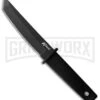 Cold Steel Kobun Black Fixed Blade Knife - Tanto Black Plain -Kershaw Sale Store Cold Steel Kobun black Black BHQ 158042 jr large
