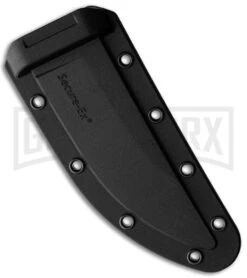 Cold Steel Kyoto II Black Fixed Blade Knife Drop Point Black Plain -Kershaw Sale Store Cold Steel Kyoto II Fixed Blade DP Black Black BHQ 174022 jr sheath large