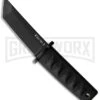 Cold Steel Kyoto II Black Fixed Blade Knife Tanto Black Plain 2 Cold Steel Kyoto II Black Fixed Blade Knife Tanto Black Plain -Kershaw Sale Store Cold Steel Kyoto II Fixed Blade Tanto Black Black BHQ 174023 jr large