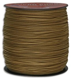 Coyote Tan Nylon Micro Cord Paracord (1000')