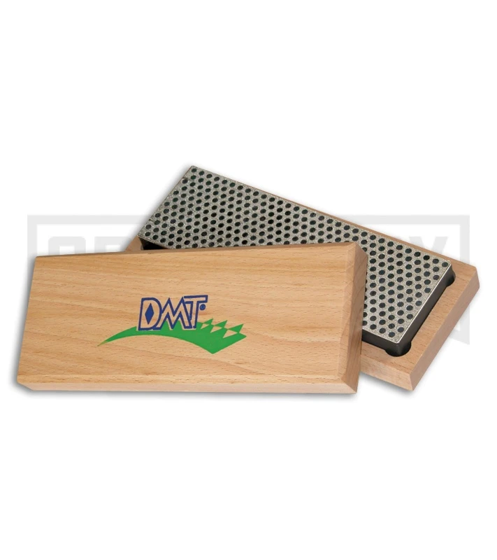 DMT 6" Extra Coarse Diamond Whetstone Sharpener + Hardwood Box 1 DMT 6" Extra Coarse Diamond Whetstone Sharpener + Hardwood Box