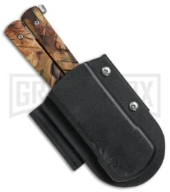 COBRA Deceit Leaf Camouflage Balisong Butterfly Knife - Camo Plain -Kershaw Sale Store Deceit Leaf Camouflage camo plain BP 6820 er sheath large