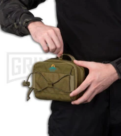 Olight Obag EDCM EDC Tactical Bag - Tan -Kershaw Sale Store EDCM Obag EDC Tactical Bag Nylon 500D Cordura BHQ 160953 td size large