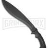 Elk Ridge Bolo Black Rubber 19.5" Machete - Black Plain -Kershaw Sale Store Elk Ridge Bolo Machete Black BP 25204 jr large