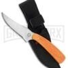 Frost Cutlery Bear Hunter Deer Slayer Yellow Fixed Blade Knife - Satin Plain